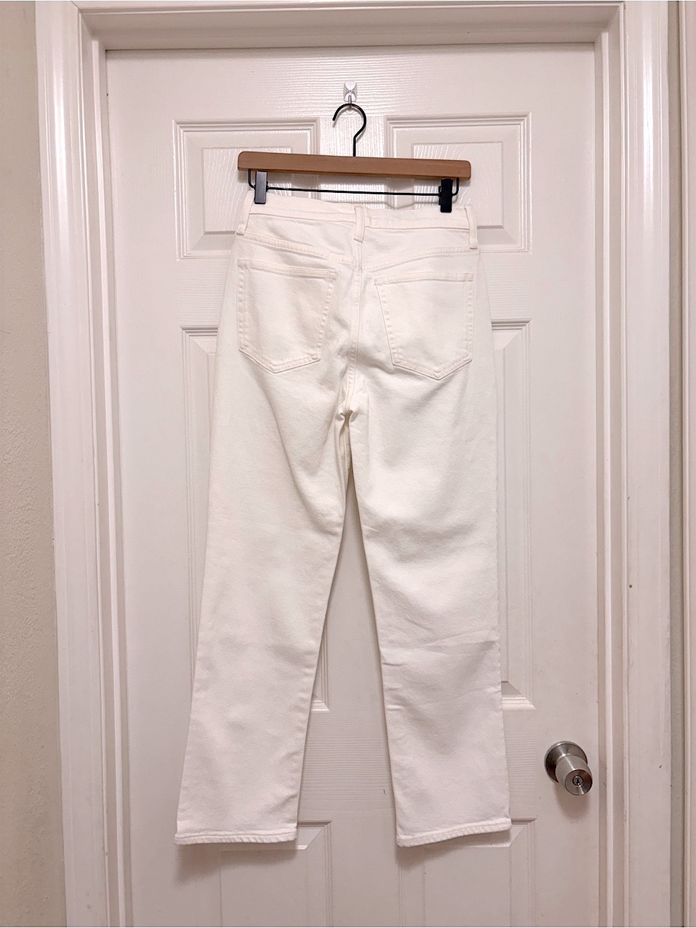 NWT J.Crew Classic Straight Jeans in White - Picture 9 of 10